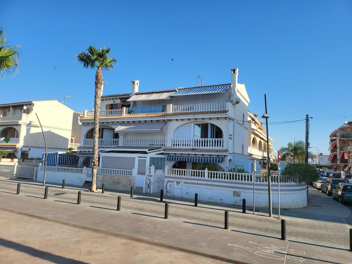 Casa Primera Linea Playa Tamarit Santa Pola Exterior foto