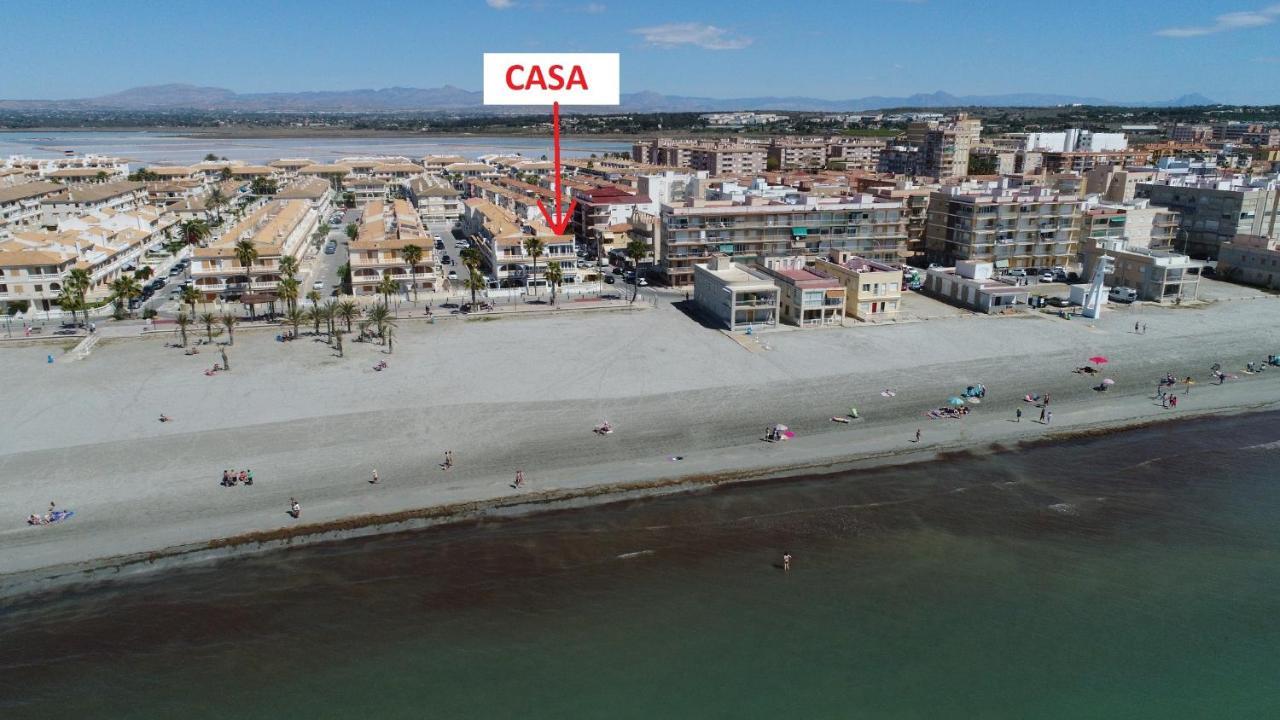 Casa Primera Linea Playa Tamarit Santa Pola Exterior foto
